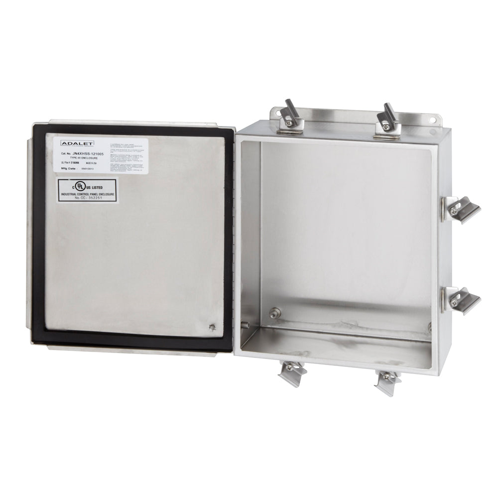 Stainless Steel Enclosures - NEMA TYPE 4X JIC - JN4XHSS Series