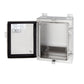 Stainless Steel Enclosures - NEMA TYPE 4X - N4X Series - Single Door Clamped Cover Enclosures