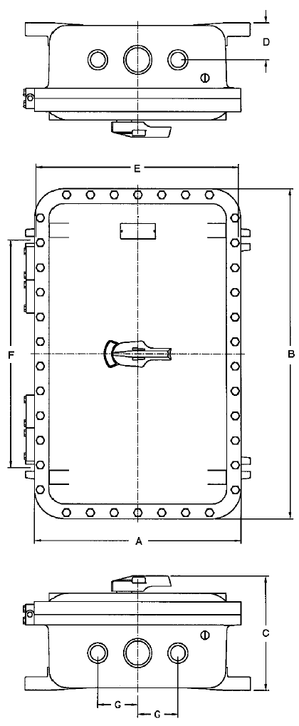 ExplosionProof Motor Control - XCB Circuit Breaker & Disconnect Enclosures / Assemblies