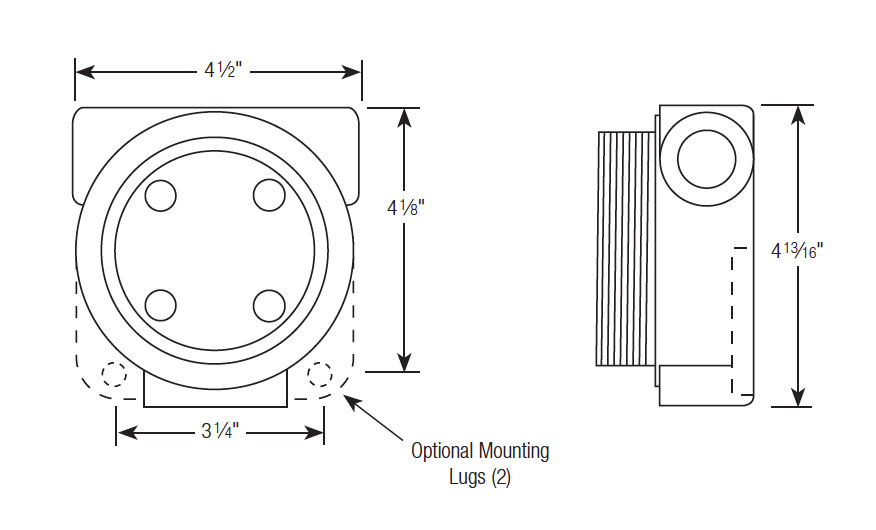 Explosionproof Instrument Housings - XDH Series - Standard