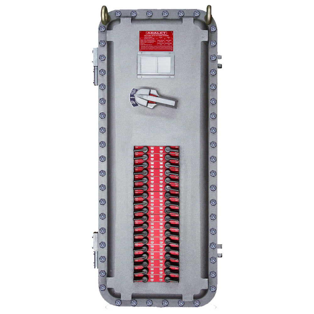 Explosionproof Division 1 Panelboard - X1PB - Vertical Main Breaker