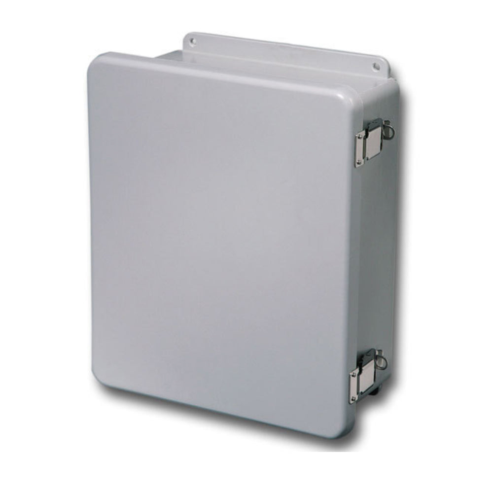 Fiberglass - Quick Release Latch Enclosures - Flat Cover