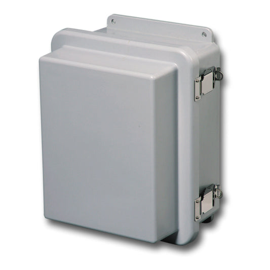 Fiberglass - Quick Release Latch Raised Cover Enclosures