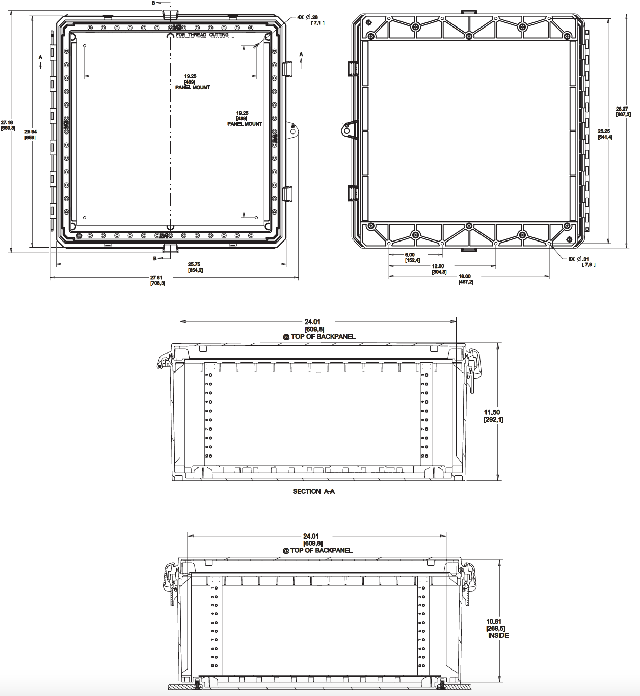 Polycarbonate - Platinum Series Enclosures