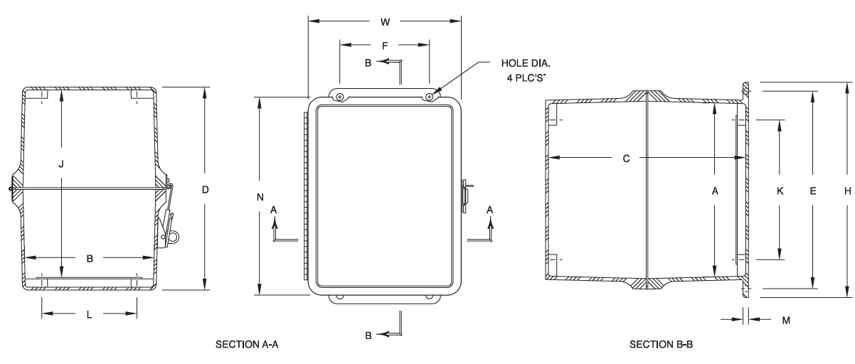 Fiberglass - Extra Deep (XD) Series Enclosures