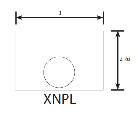 ExplosionProof Operator Devices - Legend Plates Standard Size