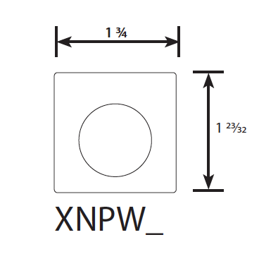 ExplosionProof Operator Devices - Legend Plates Standard Size