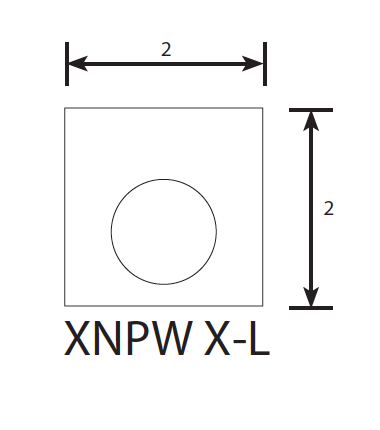 ExplosionProof Operator Devices - Legend Plates Standard Size