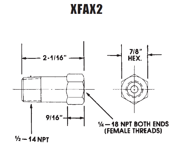 ExplosionProof Operator Devices - Flame Arrestor Fitting