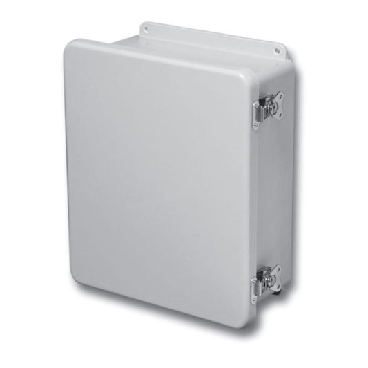 Fiberglass - Twist Latch Flat Cover Enclosures